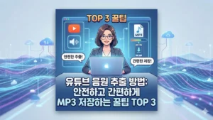 유튜브 음원 추출