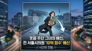 서울시의원 문형주 10억 도주