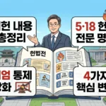 개헌 내용 총정리