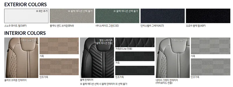 쏘렌토 하이브리드 가격표 2026 견적 비교 바로가기 https://www.kia.com/kr/vehicles/sorento/price 6 쏘렌토 하이브리드 색상