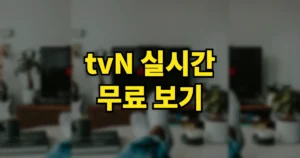 tvN 실시간 무료 보기 바로가기 | 온에어 보는법·티빙 요금제, 무료 채널 280개 7 tvn 실시간 무료 보기