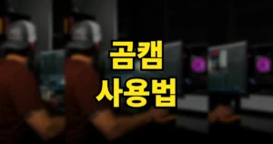 곰캠 사용법 | 화면 녹화 편집방법 단축키 필압넣는법, 유료 가격 기능 9 곰캠 사용법