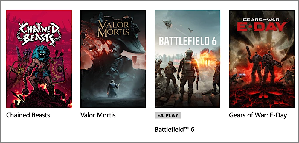 네이버플러스 멤버십으로 엑스박스 Xbox 게임패스 공짜로 하는 법 (연동 방법 포함) 4 엑스박스 게임패스 플레이 가능 게임 일부